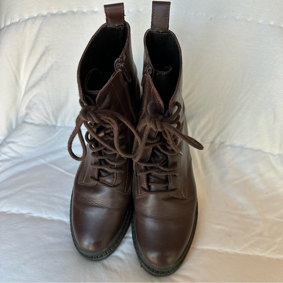 Steve Madden Jasimyn Lace-Up Boot | Size 9 Brown - Picture 2 of 7